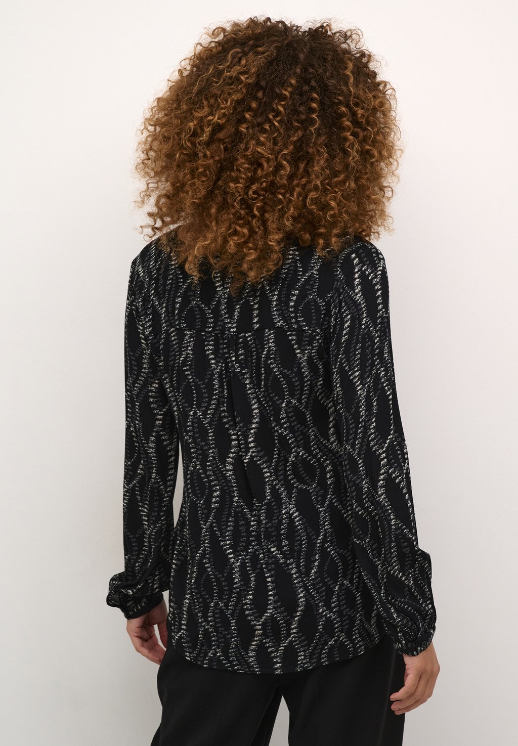 

Блуза KAAMBER PRINTED Kaffe, черный