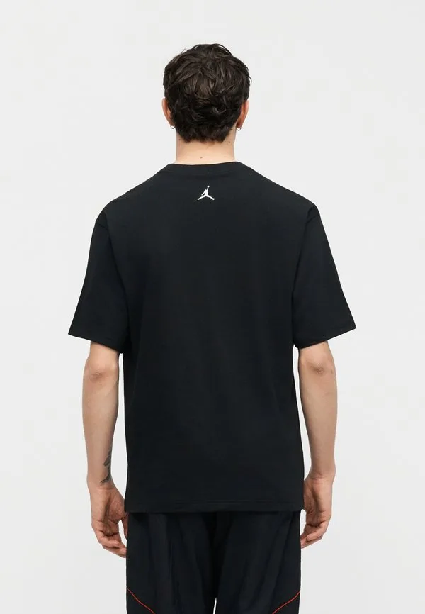 Футболка с принтом "рыбацкая команда" Jordan, Black/White — фото 4