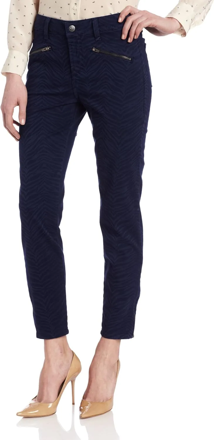 

NYDJ Women's Angelina укороченные джинсы с принтом зебра