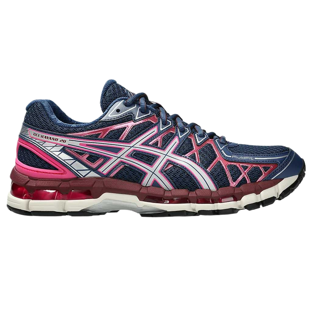 ASICS Мужские синие кроссовки Gel Kayano20 с устойчивым к истиранию низким верхом, цвет Blue — фото 2