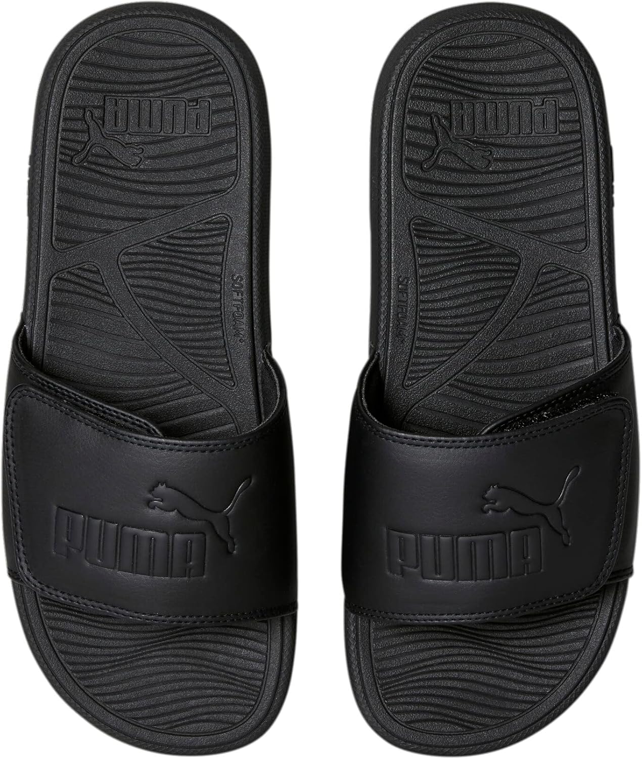 Мужские сандалии PUMA Cool Cat 2.0 с застежкой-липучкой, черный — фото 4