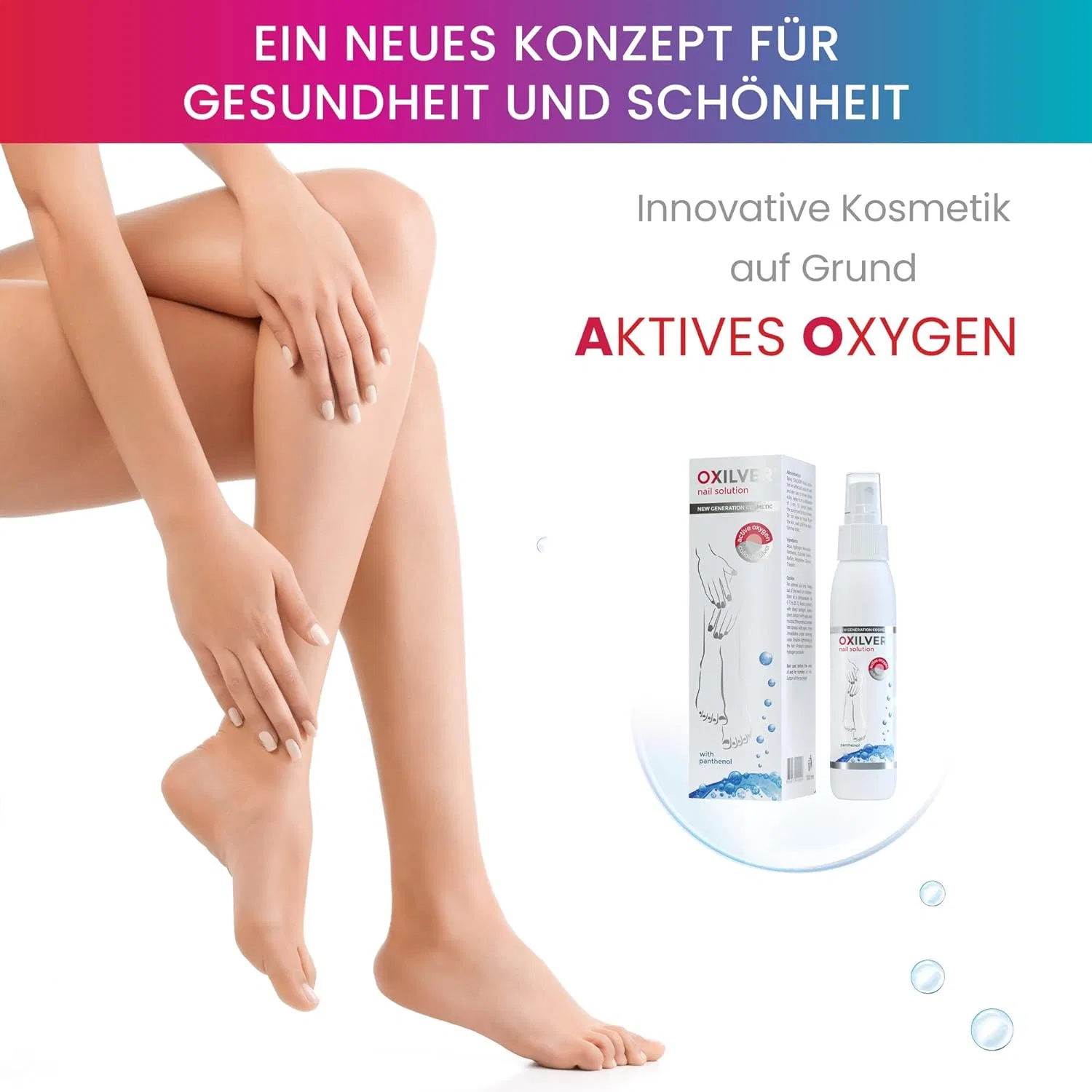 Спрей для ухода за ногтями и кутикулой NAIL Solution 100 мл Oxilver — фото 3