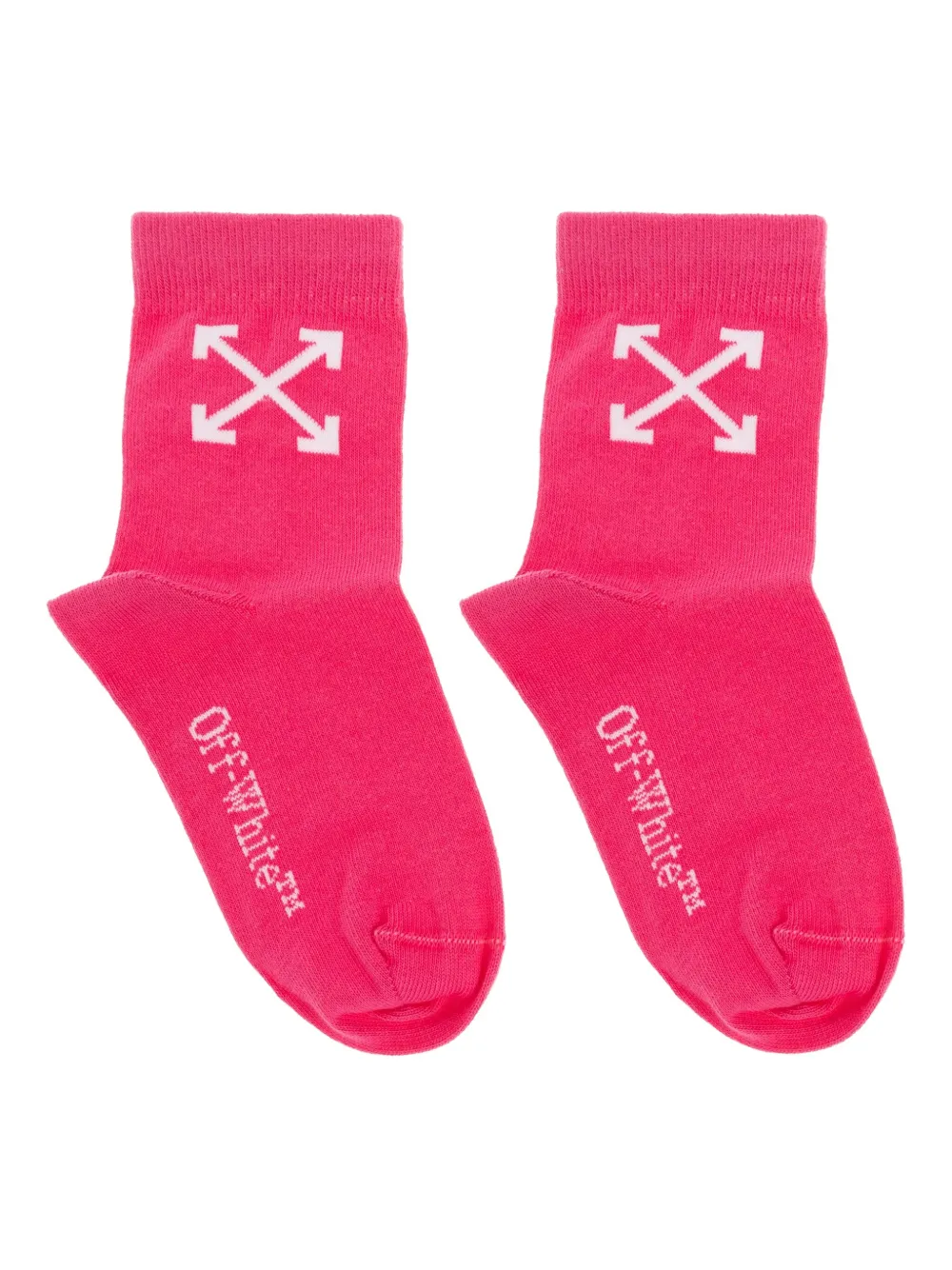 

Носки с мотивом стрелок OFF-WHITE KIDS, розовый