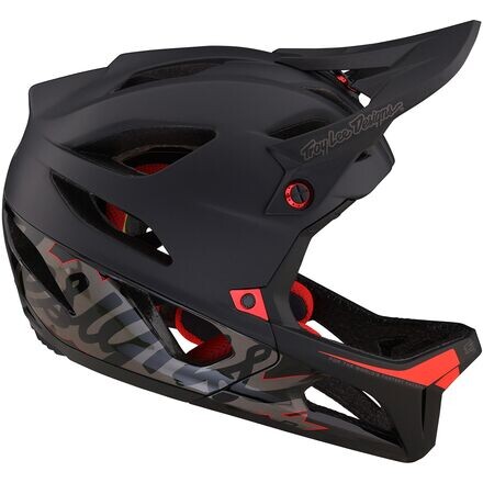 

Сценический шлем Mips Troy Lee Designs, цвет Signature Black