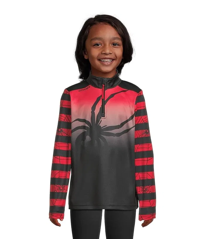 Лонгслив Challenge 1/2 Zip Spyder Kids, Spyder Red