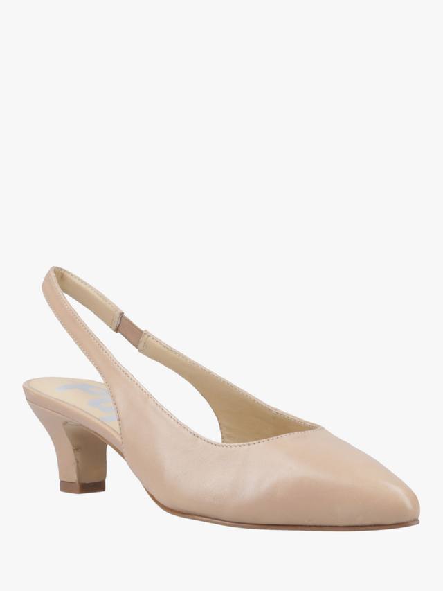 Nahla Slingback туфли-лодочки из замши Hush Puppies, Natural — фото 2