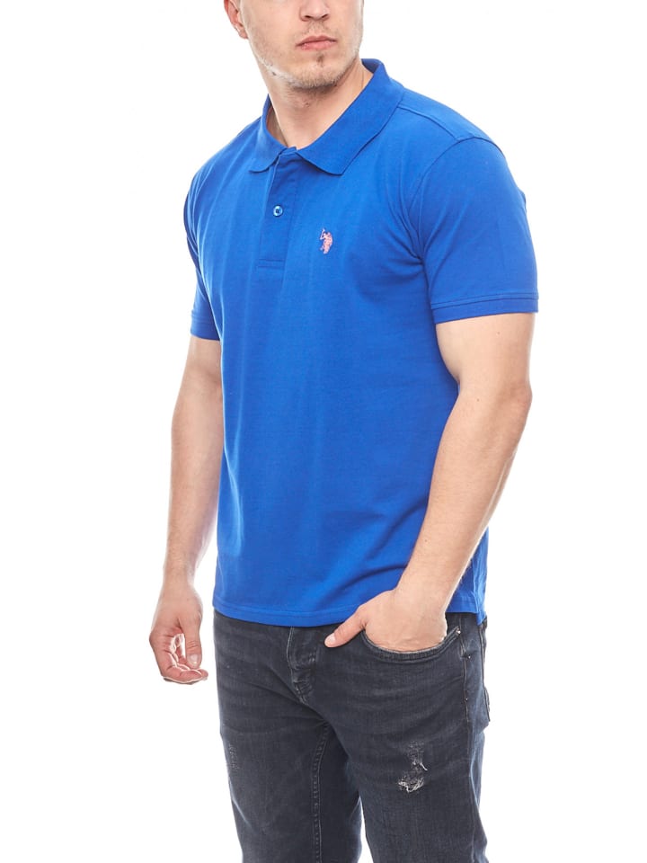 

Футболка поло U.S. Polo Assn., цвет der farbe indigo