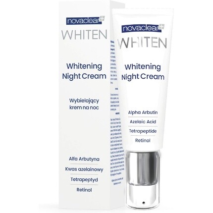 Крем для лица Novaclear — WHITEN Осветляющий для кожи с ретинолом и арбутином