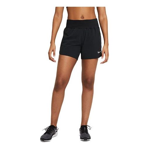 

Шорты (WMNS) Nike Eclipse Solid Color Casual Sports Running Shorts Black CZ9569-010