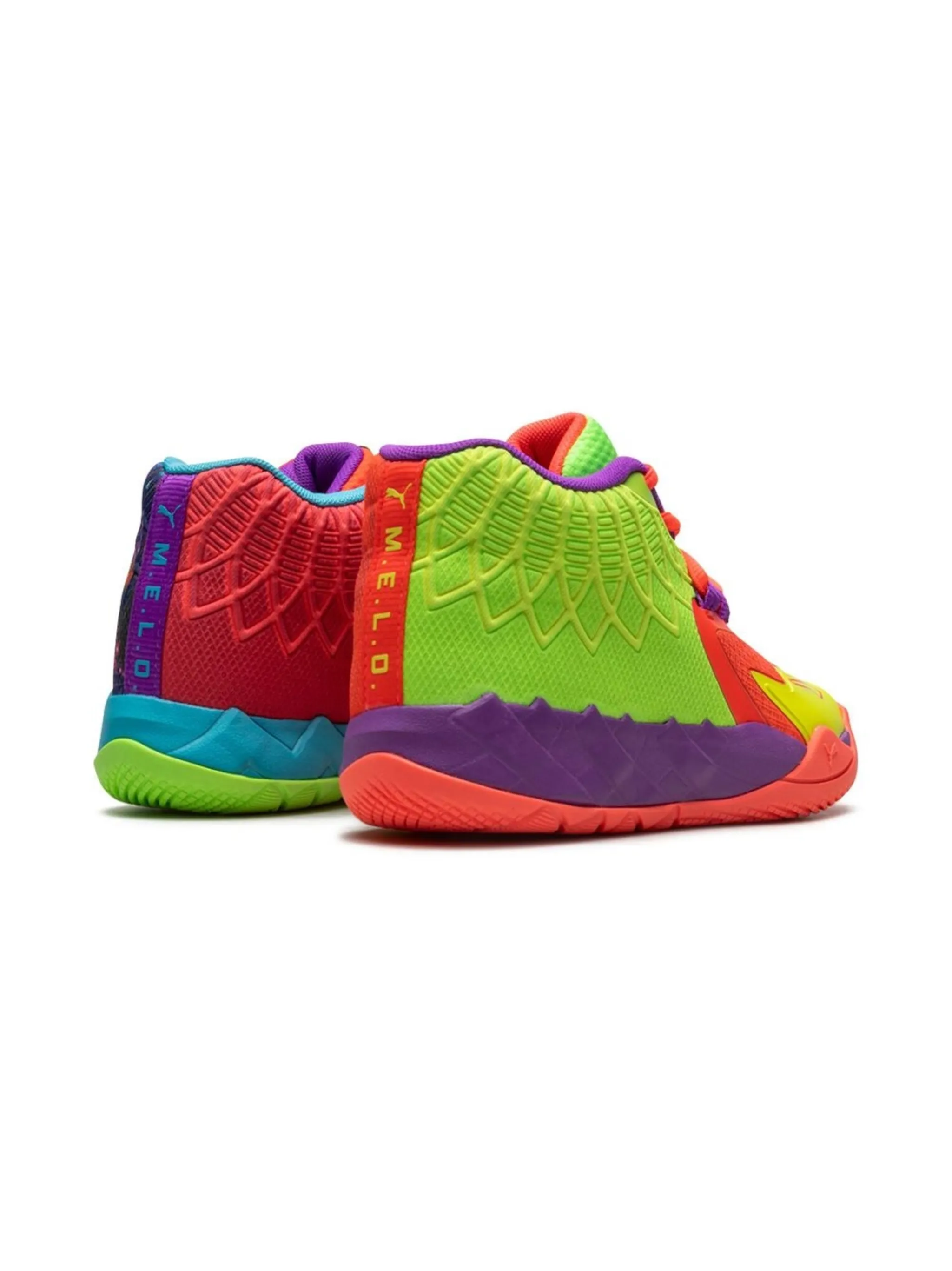 Кроссовки MB.01 Be You из коллаборации с LaMelo Ball Puma Kids, зеленый — фото 3