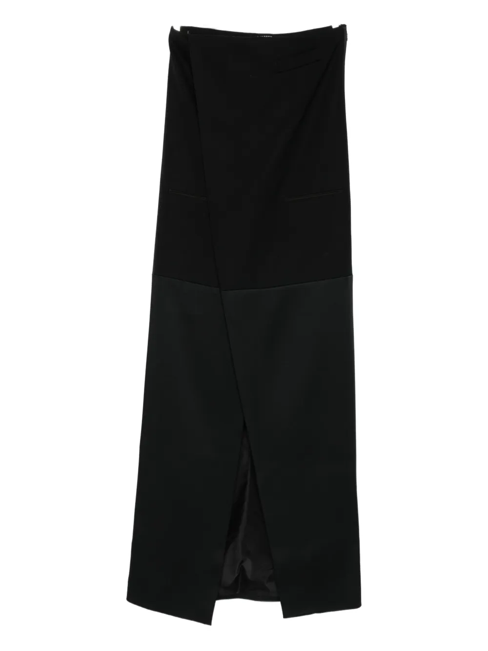 

Асимметричное платье TOM FORD, черный
