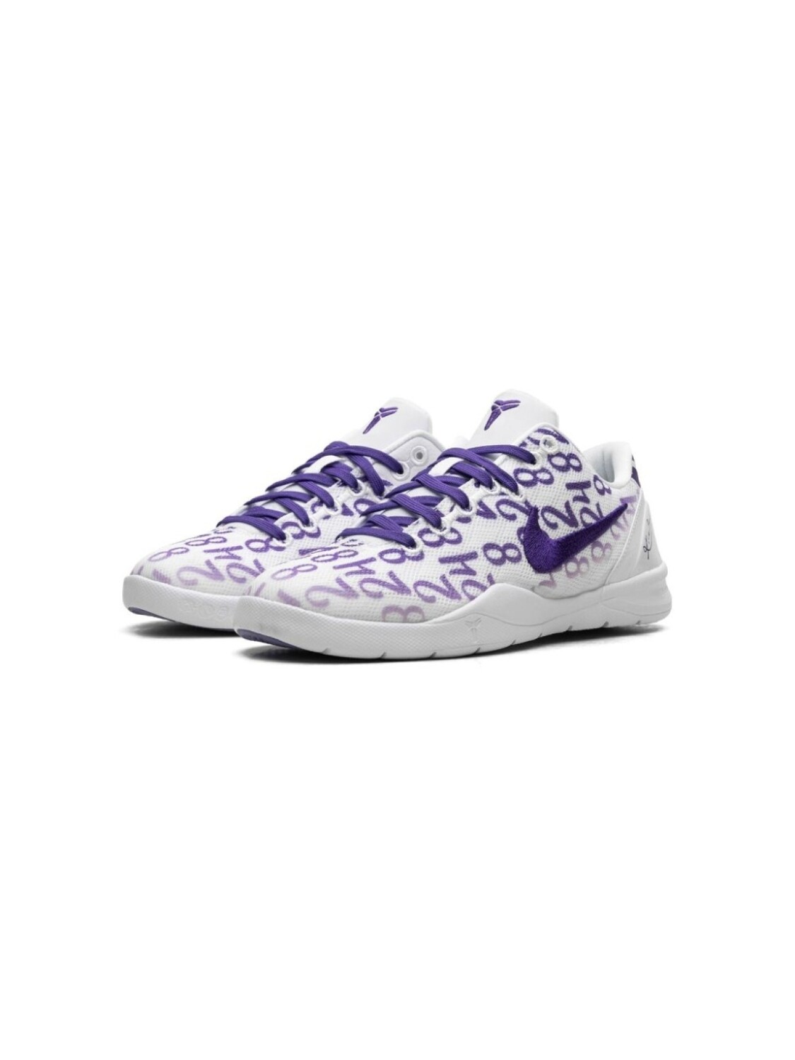 Кроссовки Kobe 8 Protro Halo Nike Kids, белый — фото 2