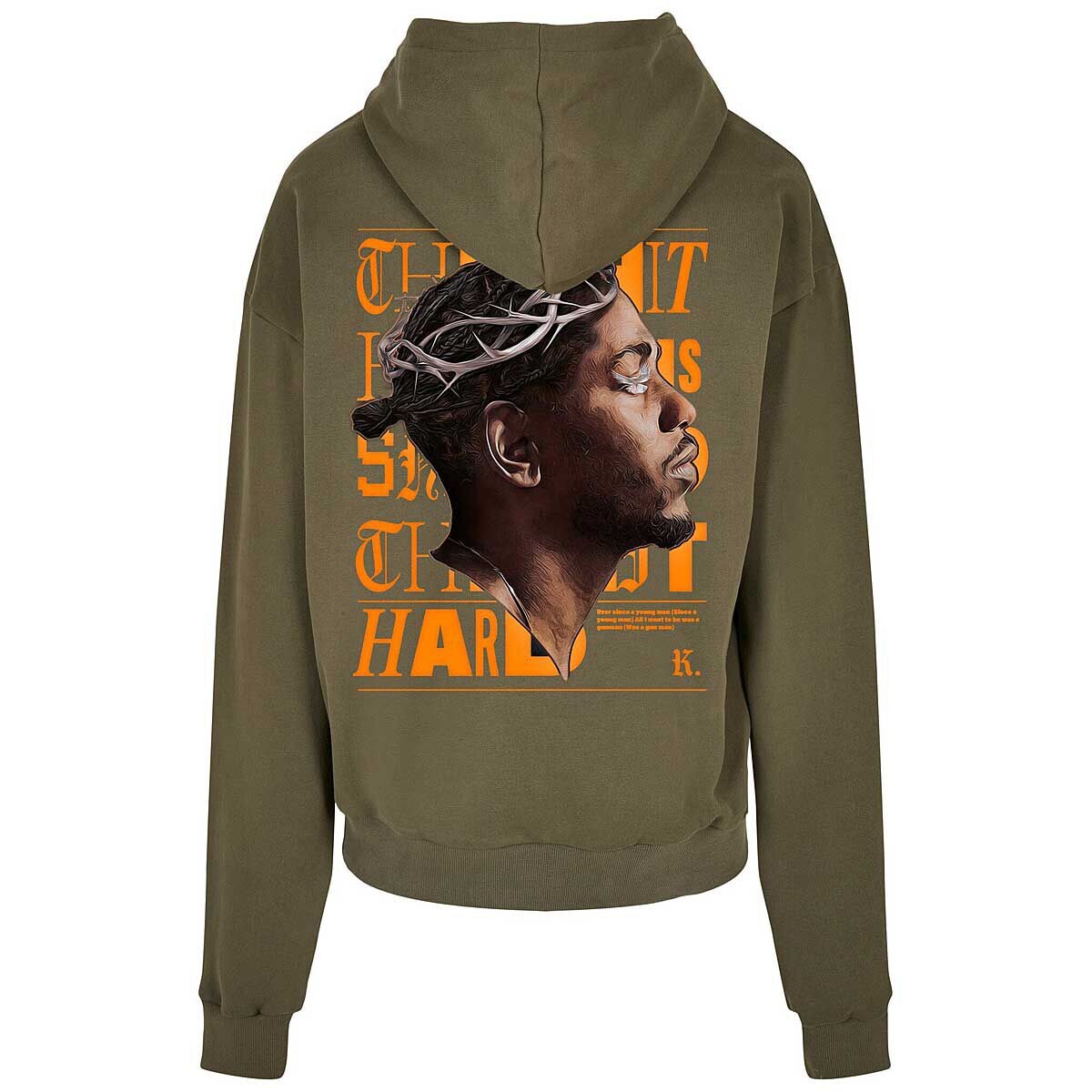 

Толстовка K-Dot Heavy Oversize Hoody Mister Tee, цвет Olivgrün