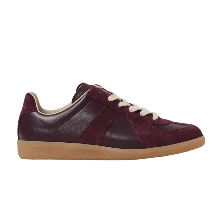 

Кроссовки Maison Margiela Wmns Replica Low Merlot, красный