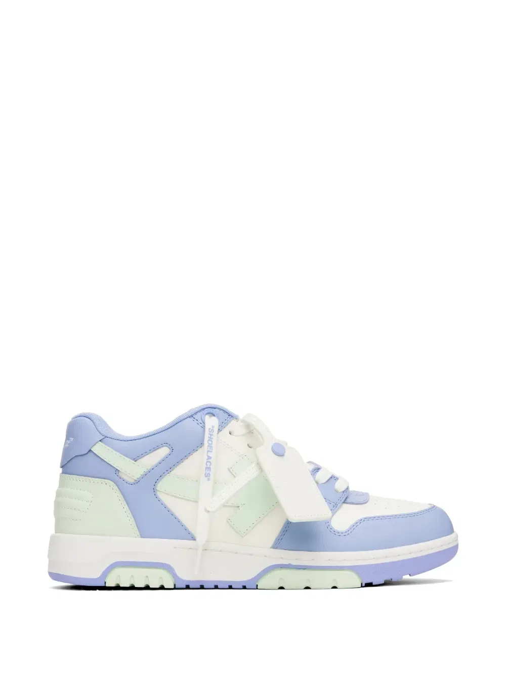 Кроссовки с аппликацией Arrow OFF-WHITE, синий