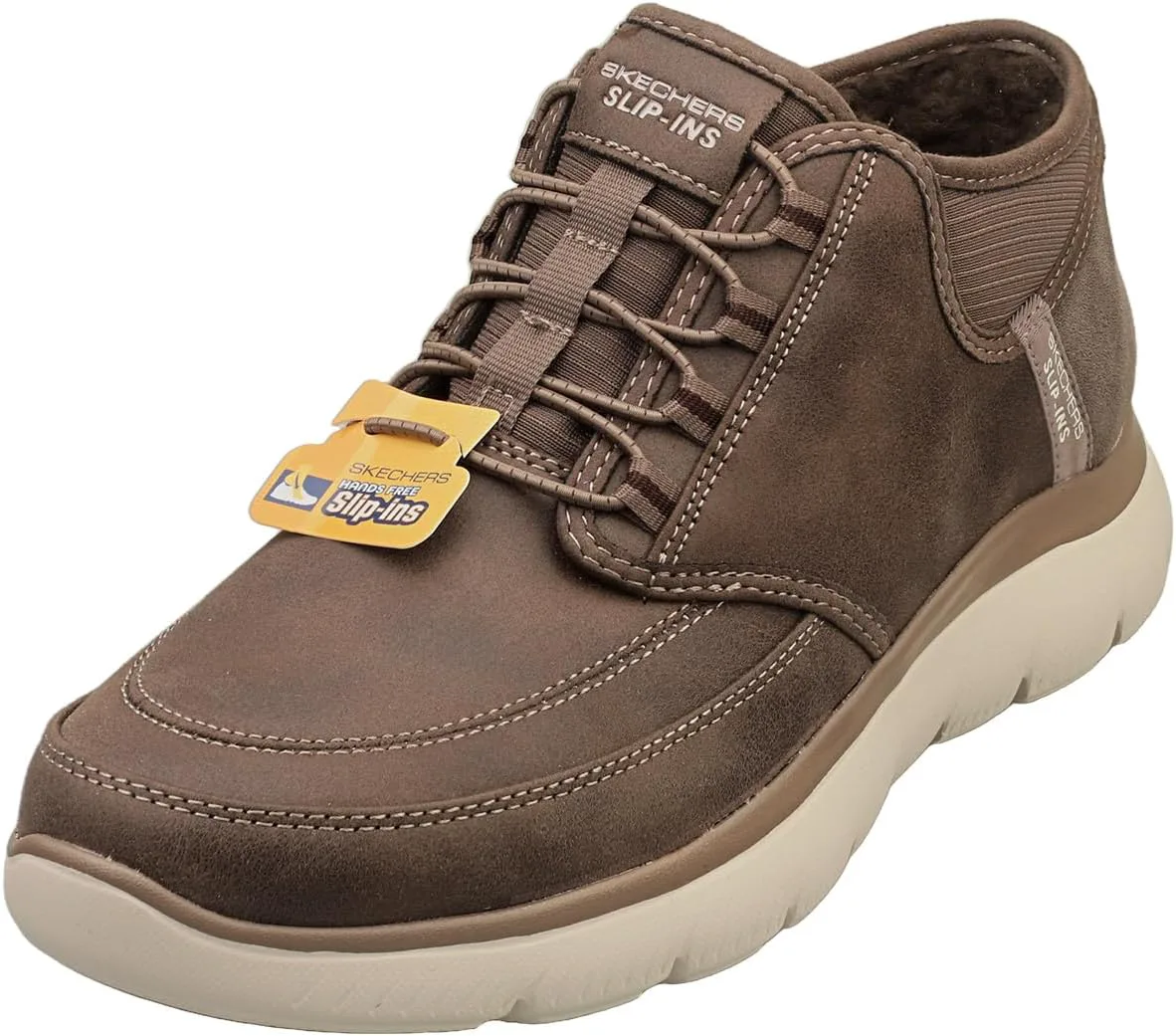 Мужские кроссовки Skechers Hands-Free Slip-ins Summits, коричневый — фото 4
