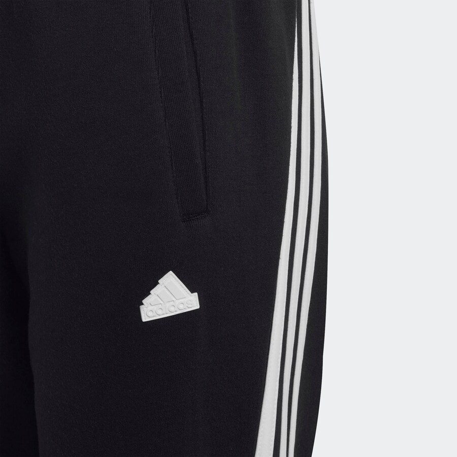 Облегающие тренировочные брюки ADIDAS SPORTSWEAR Future Icons 3-Stripes, черный — фото 3