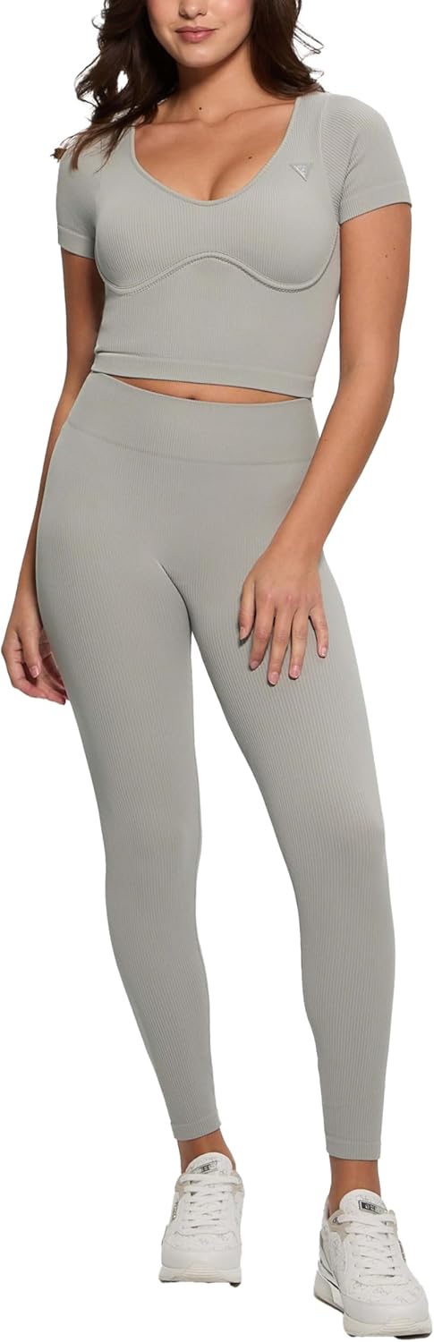 

GUESS Женские бесшовные леггинсы Martina 4/4, Celestial Gray