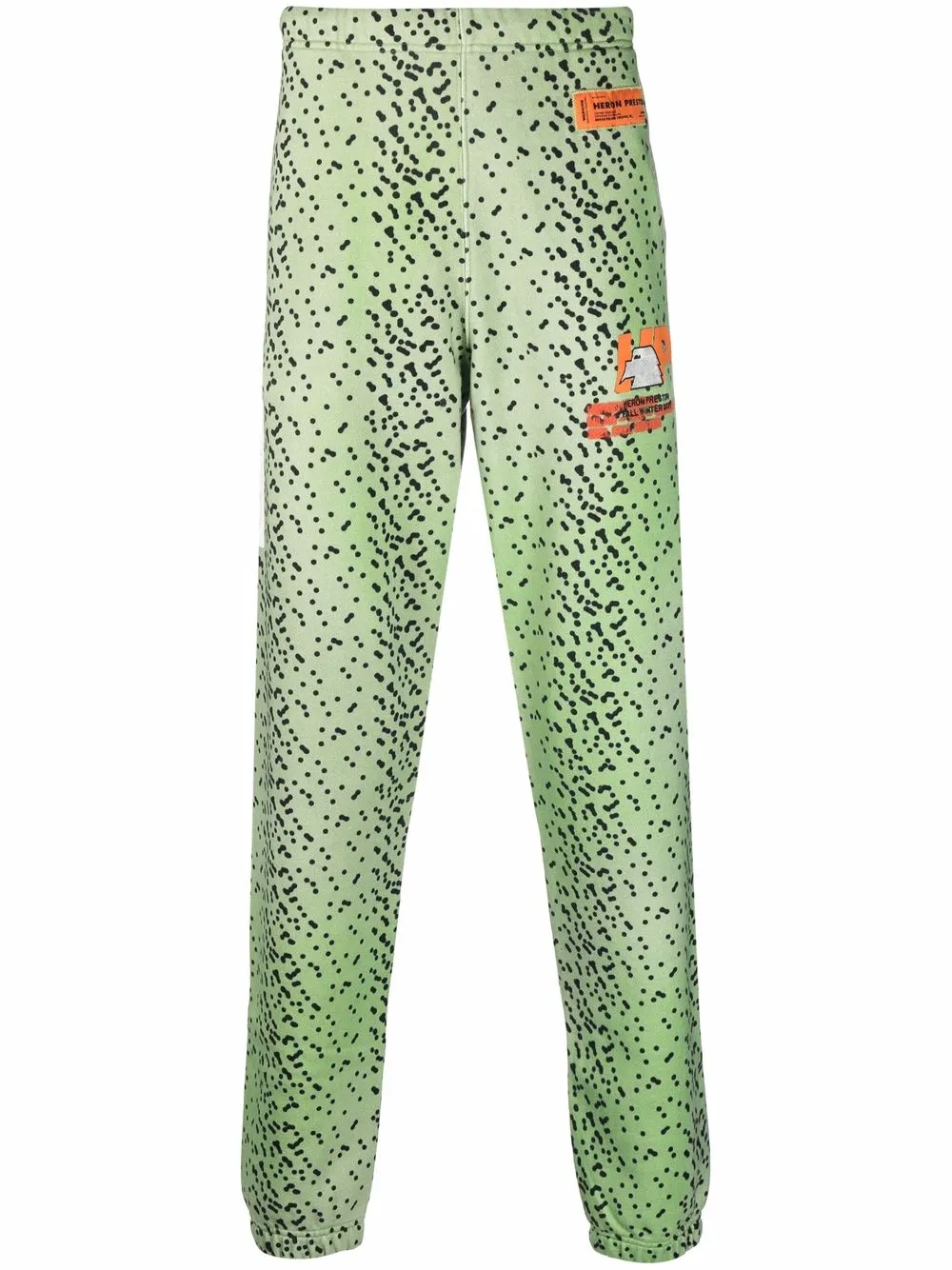 

Спортивные брюки в мелкую точку Heron Preston, зеленый