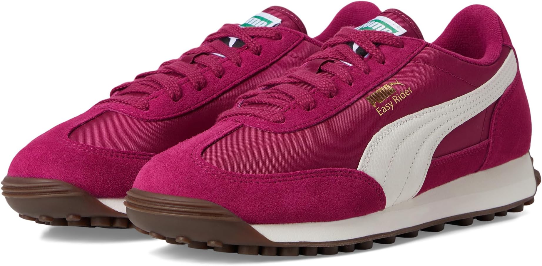 

Кроссовки PUMA Easy Rider Vintage Shoes, цвет Berry/Warm White