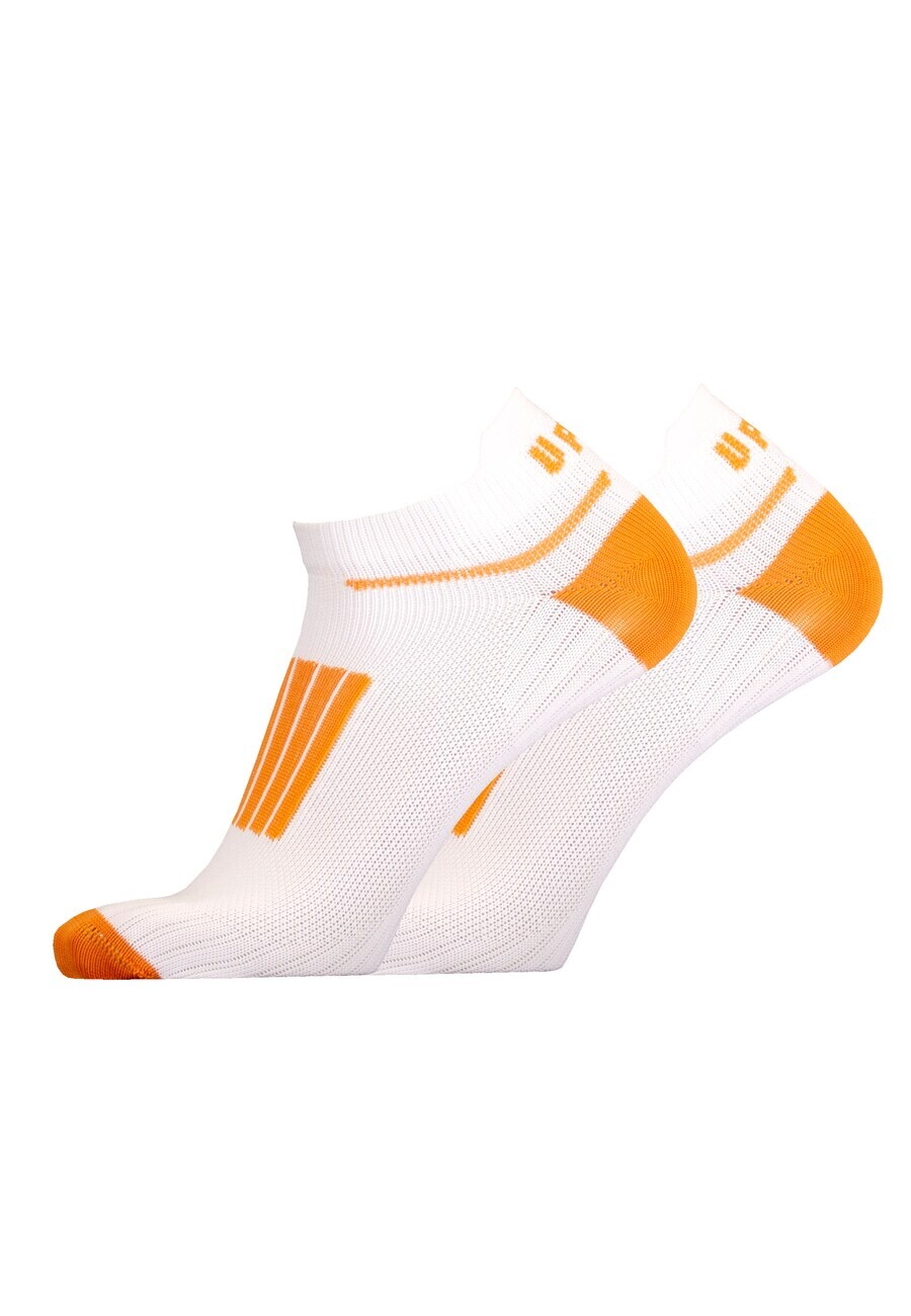 

Носки для бега UphillSport Athletic Socks FRONT LOW, цвет orange/white