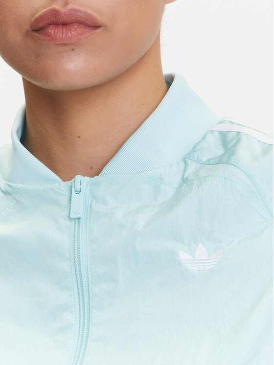 Облегающая толстовка adicolor Teamgeist JD0267 Adidas, бирюзовый — фото 4