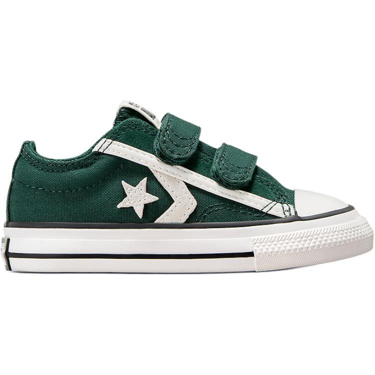 Низкие кроссовки All Star для малышей и младенцев Converse, зеленый — фото 2
