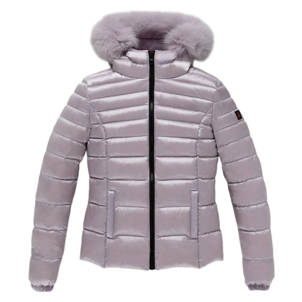 

Женская куртка из фиолетового нейлона Refrigiwear