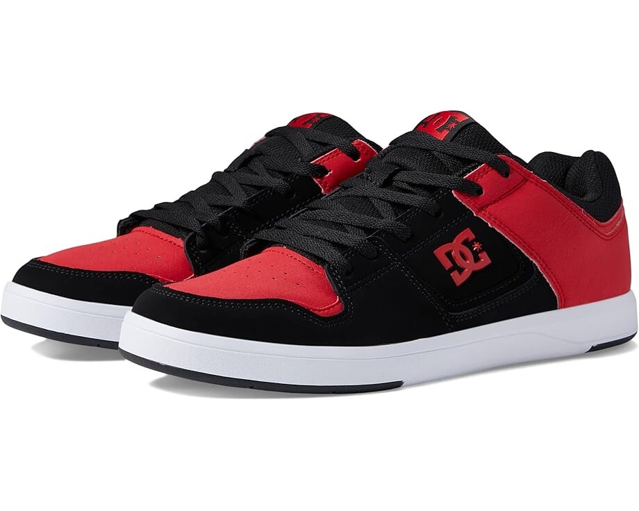 

Кроссовки DC Cure Casual Low Top Skate Shoes Sneakers, цвет Black/Red/Black