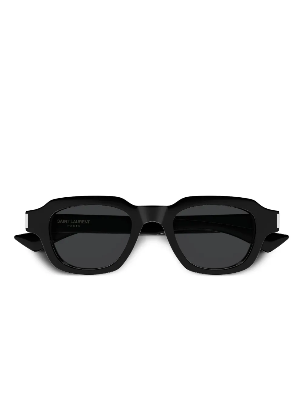 

Солнцезащитные очки в квадратной оправе Saint Laurent Eyewear, черный