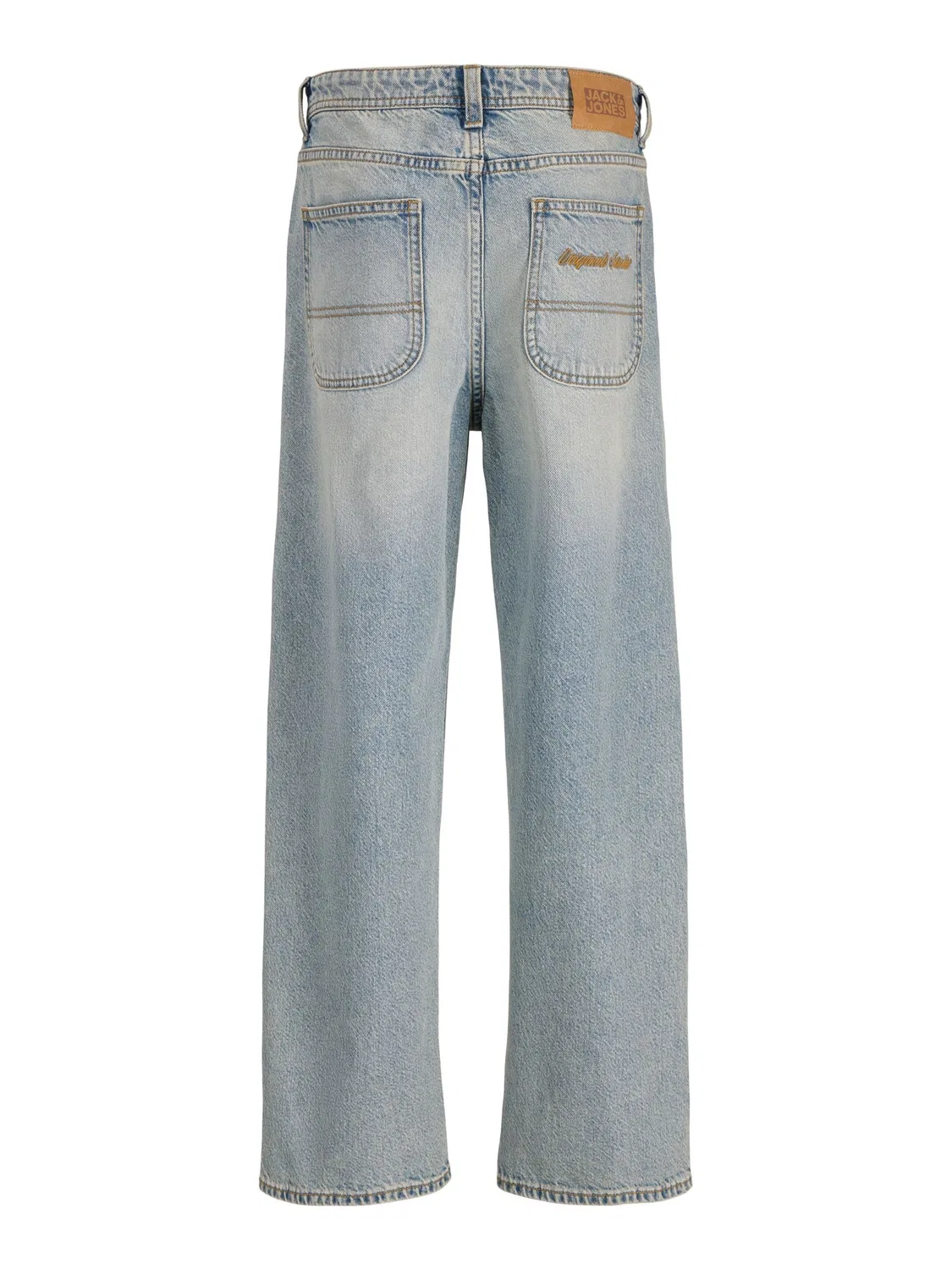 Джинсы baggy fit из денима JACK & JONES Junior, синий деним — фото 2
