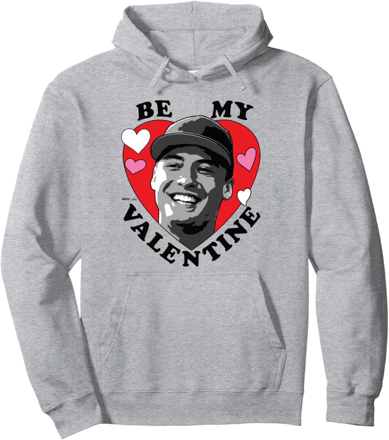 

Худи Anthony Volpe New York Baseball Be My Valentine MLBPA Ryno Sports, серый