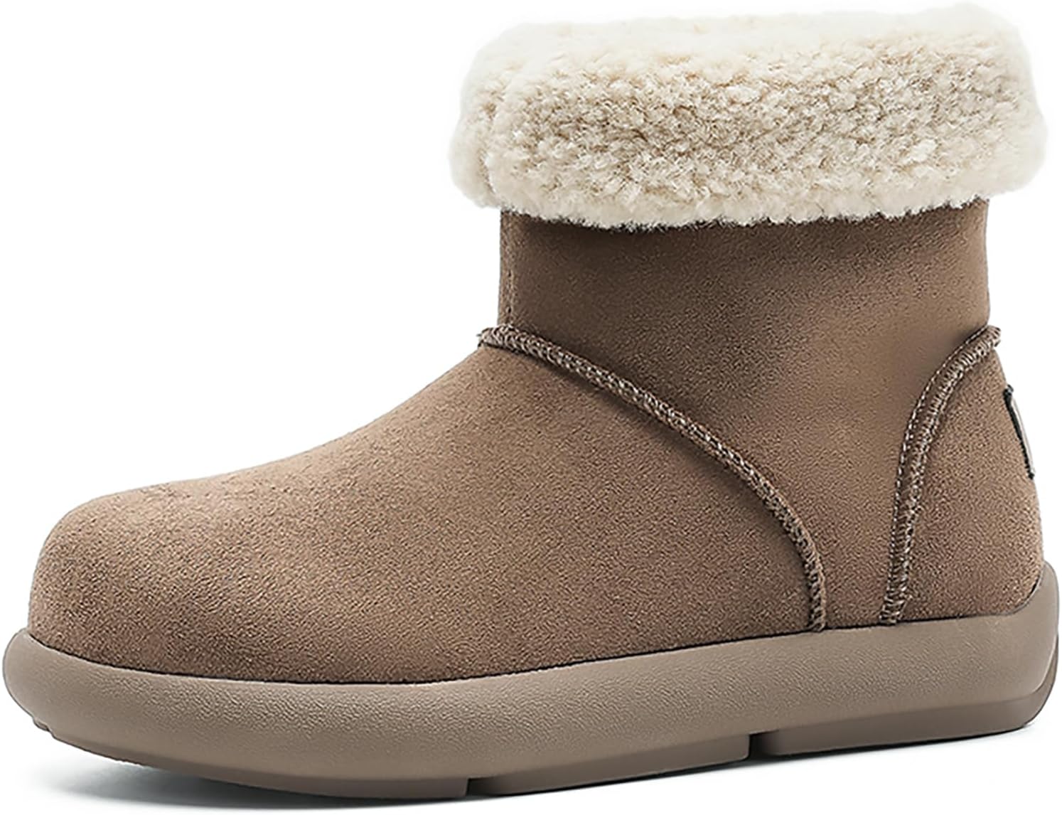 

Мужские зимние ботинки с меховой подкладкой Bwseobg, хаки