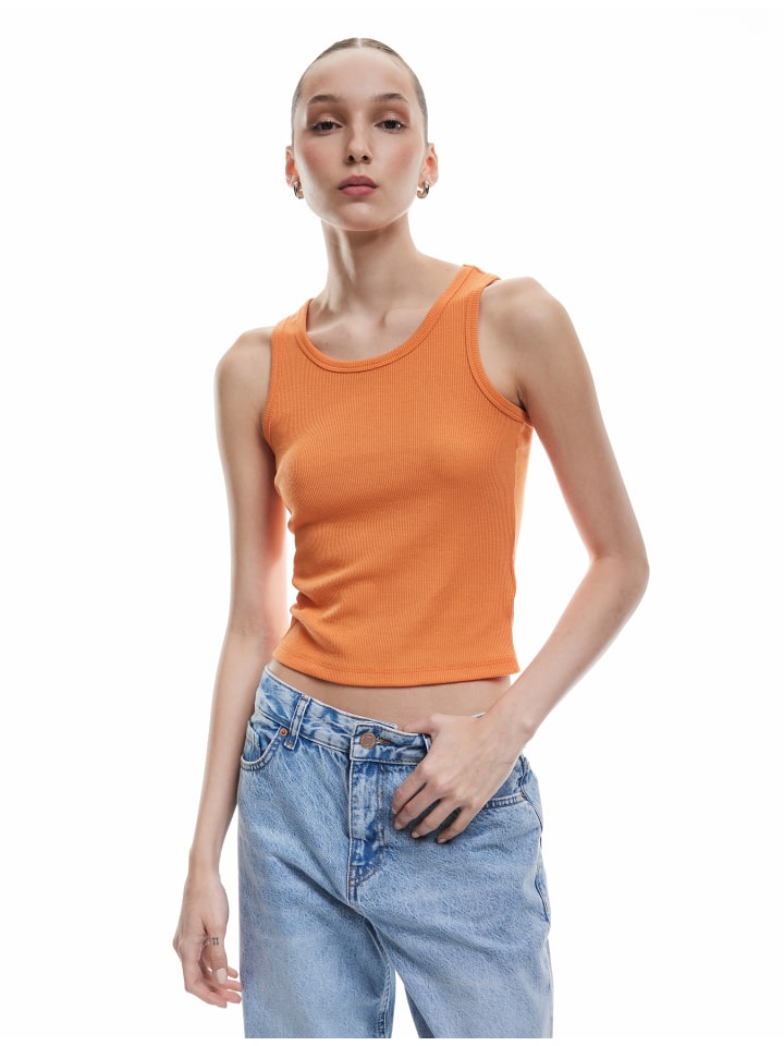 

Топ KOTON, оранжевый