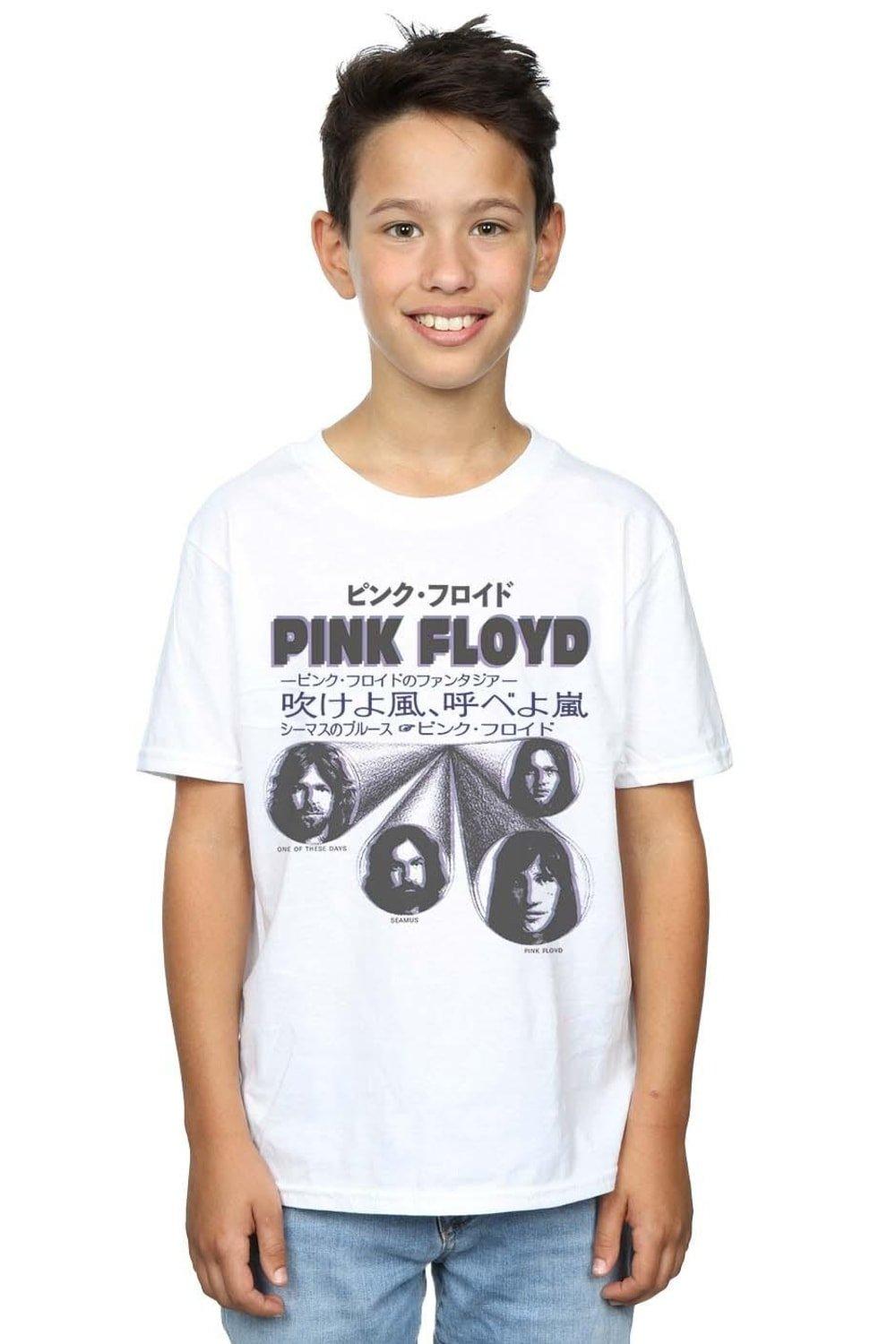 

Чехол для футболки Pink Floyd, белый