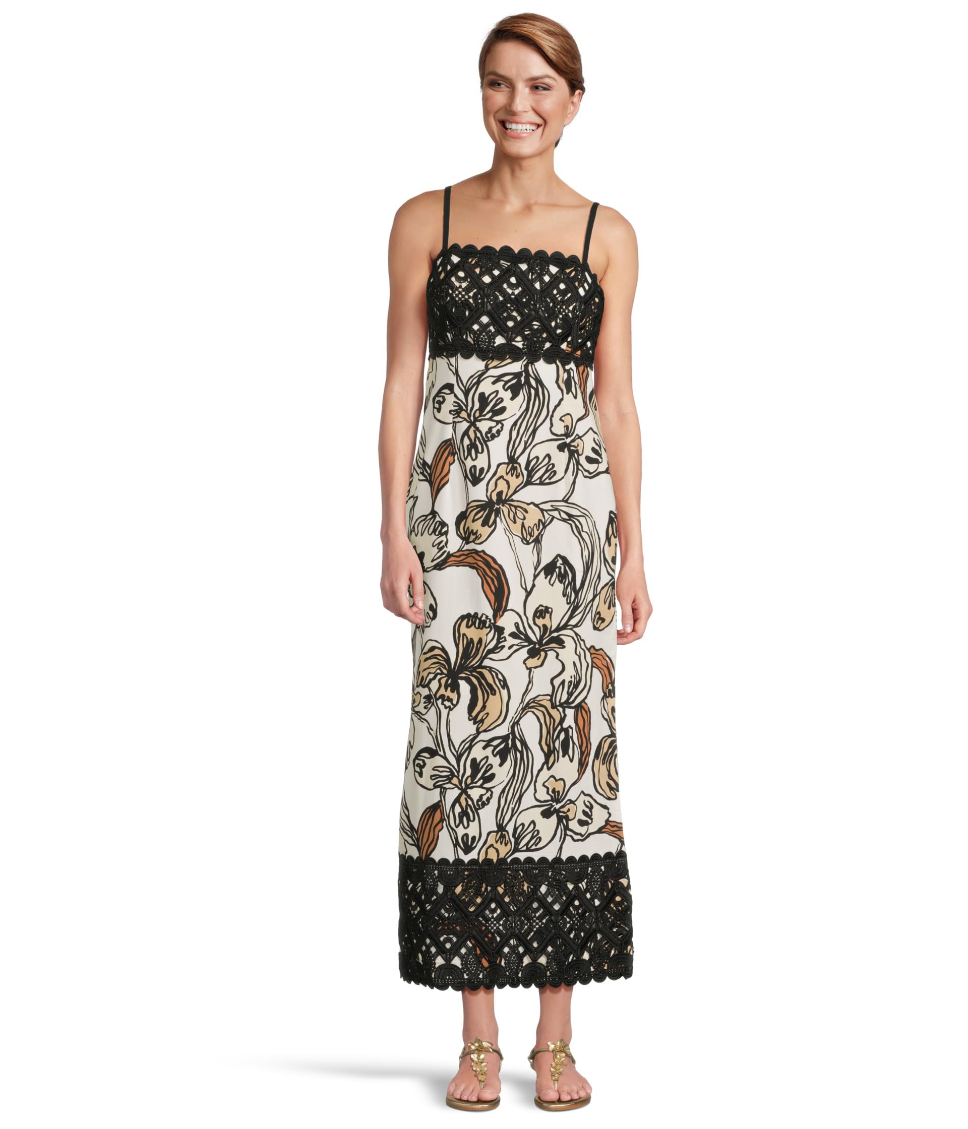 

Платье Lilly Pulitzer Vena Stretch Maxi Dress, цвет Coconut Oversized Irisistable
