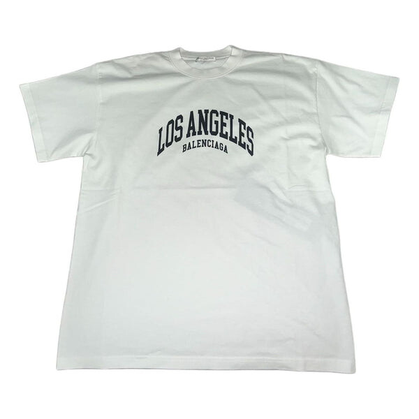

Футболка los angeles city t-shirt 'white' Balenciaga, белый