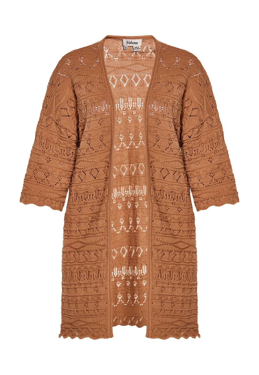 

Вязаный кардиган Sidona Knit Cardigan, карамельный