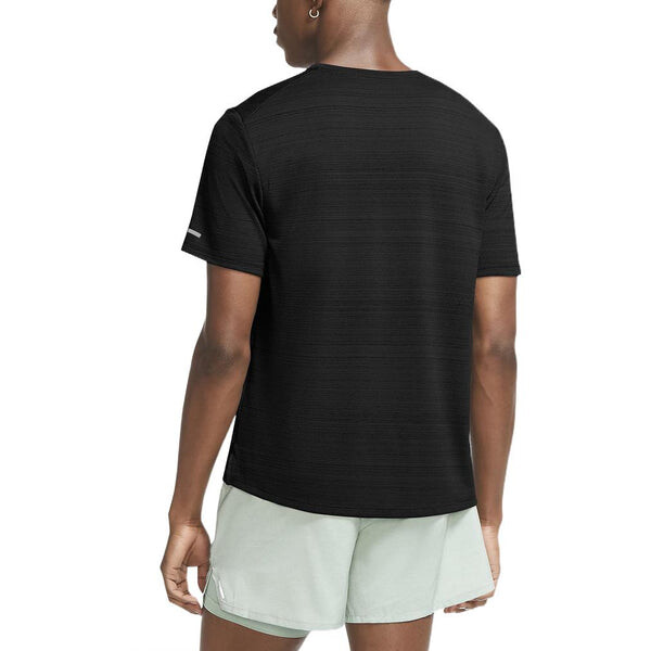 Футболка dri fit miler Nike, черный — фото 2