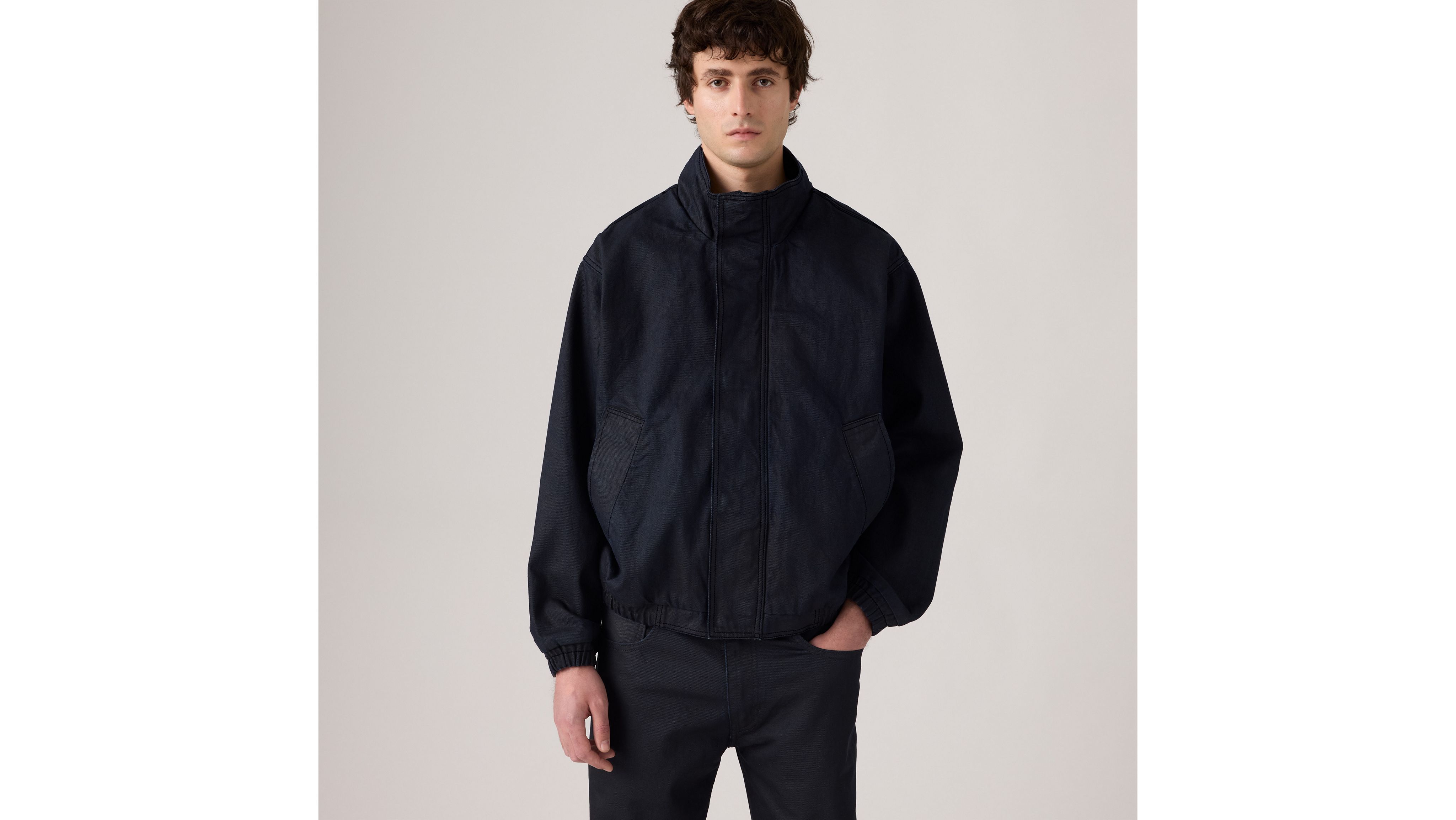 

Куртка Highland Park Levi's, Layers On Layers Coated - Dark Wash