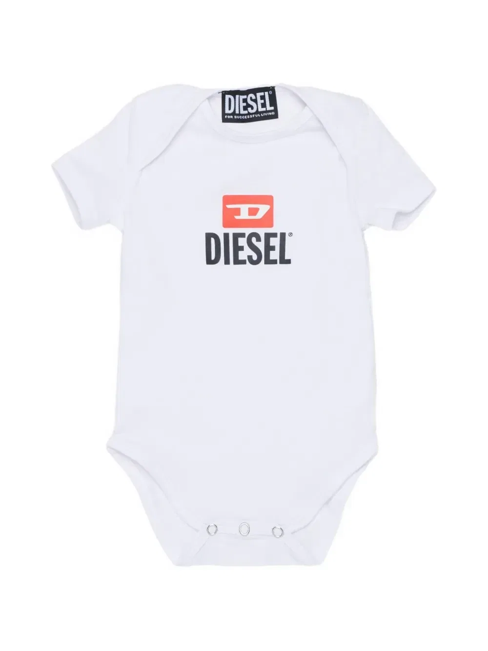 Боди с логотипом Diesel Kids, белый