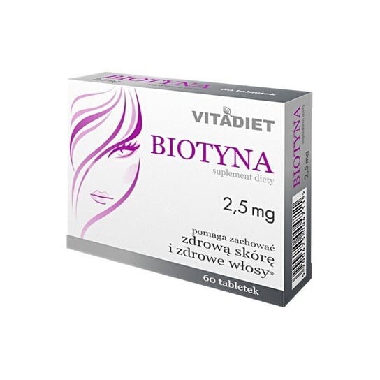 

VitaDiet Биотин 2,5мг 60 шт. 60 шт.