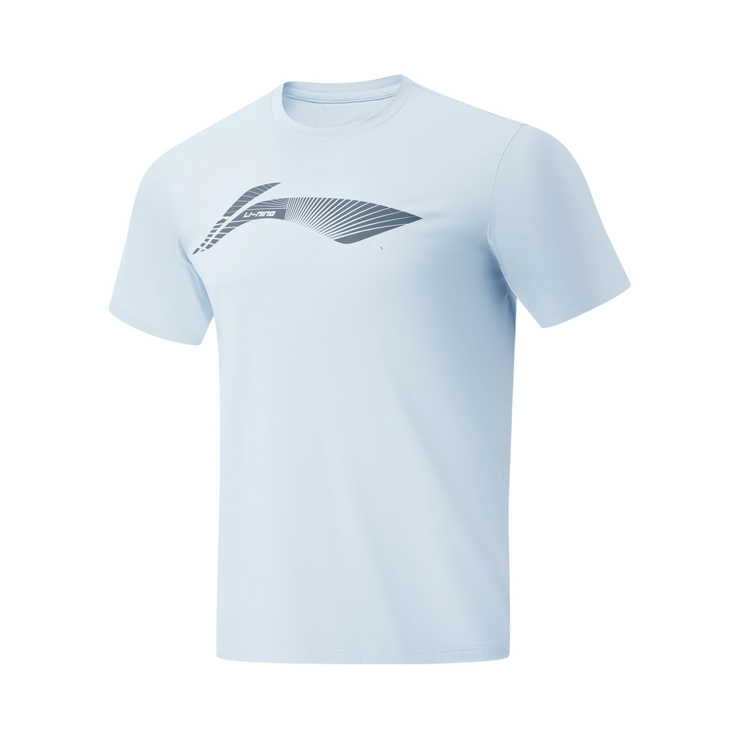 

LINING Футболка Fitness Series мужская cloudy blue, Синий, LINING Футболка Fitness Series мужская cloudy blue