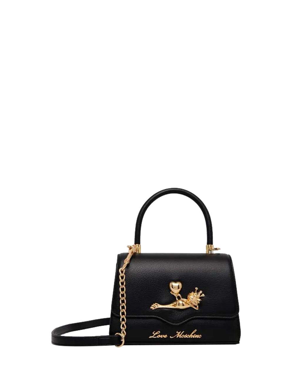 

Черная женская сумочка Moschino