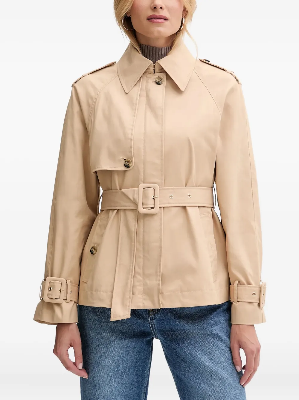 

Куртка с поясом GUESS USA, нейтральный