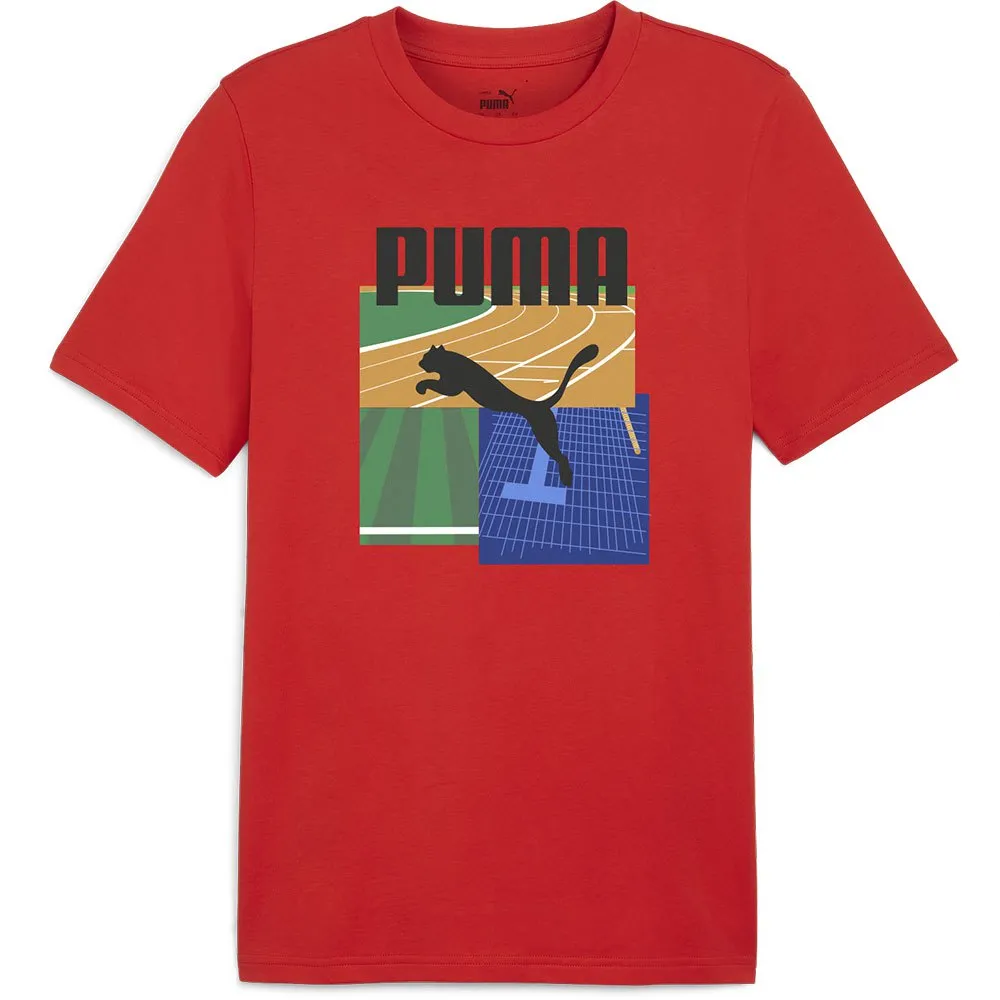 

Футболка Puma Graphics Summer Sport, красный