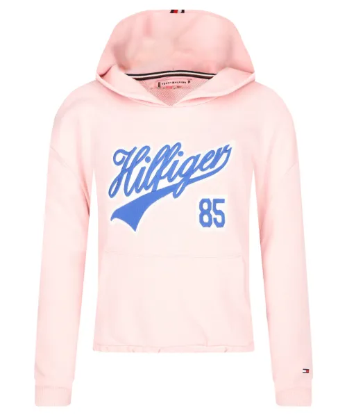 

Толстовка Cropped fit Tommy Hilfiger, розовый
