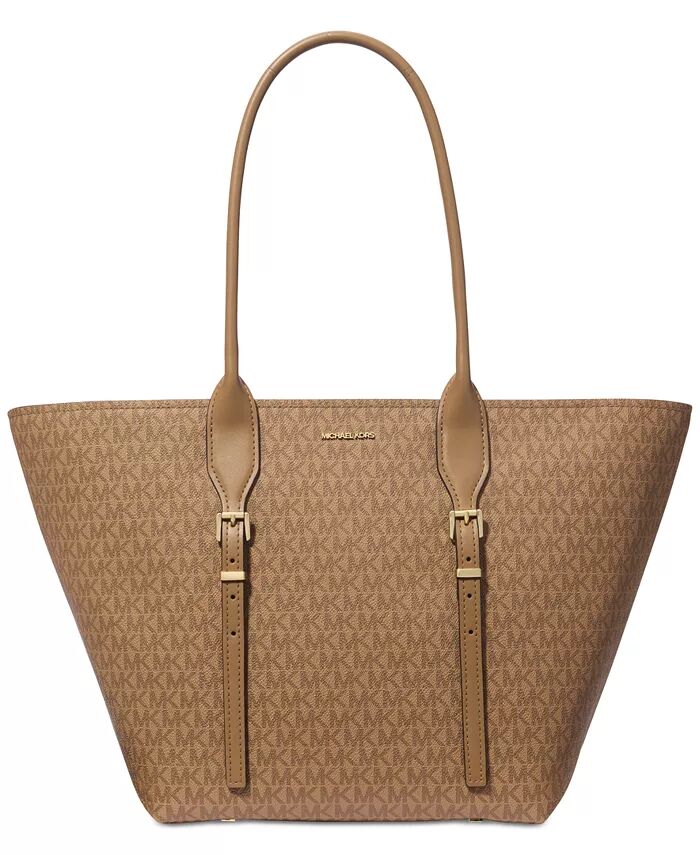

Сумка-тоут Moore Extra-Large с пряжкой Michael Kors, коричневый/бежевый