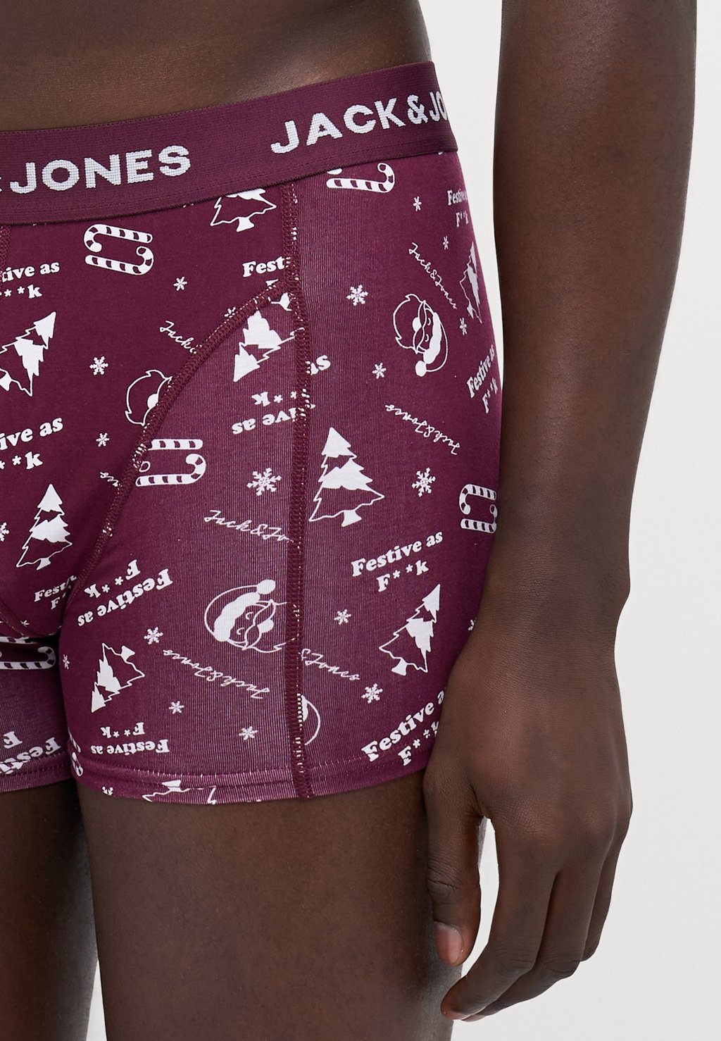 

Трусы JACSNOWFLAKE TRUNKS 3 PACK Jack & Jones, темно-синий
