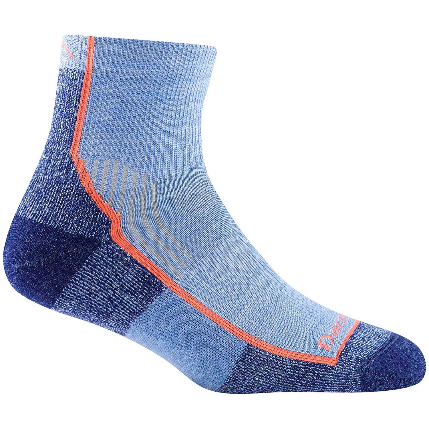 

Носки Darn Tough Hiker 1/4 Midweight Cushion, цвет Dusk Denim
